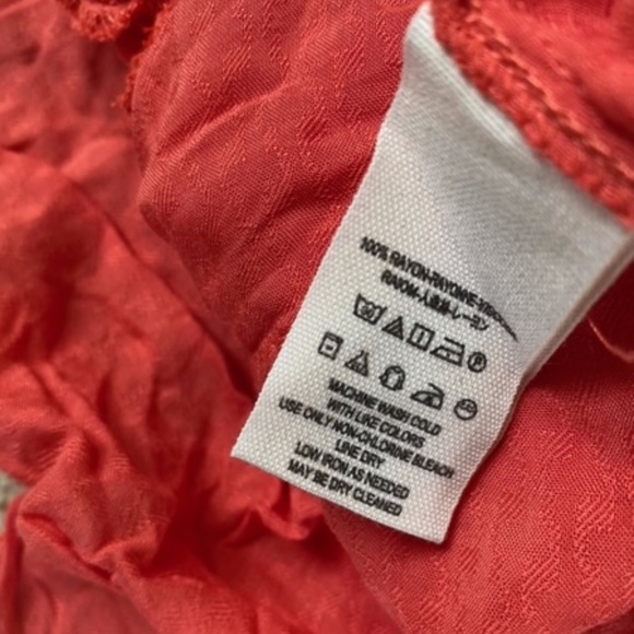 NWT Free People Salmon Pink Top, Sz XS - Picture 4 of 4